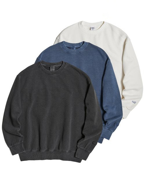 Men’s Sweatshirts Pack of 3 – Multicolor Crew Neck Pullover