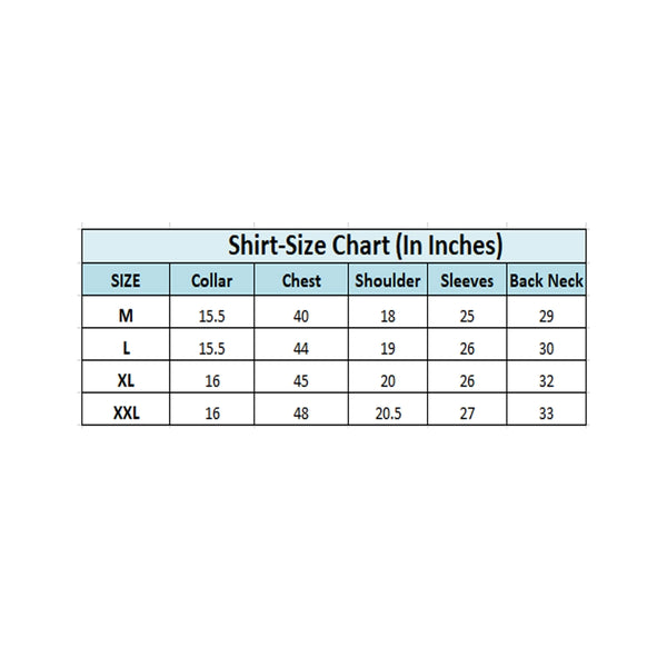 Generic Men's Cotton Blended Striped Full Sleeve Shirt (Black-White)