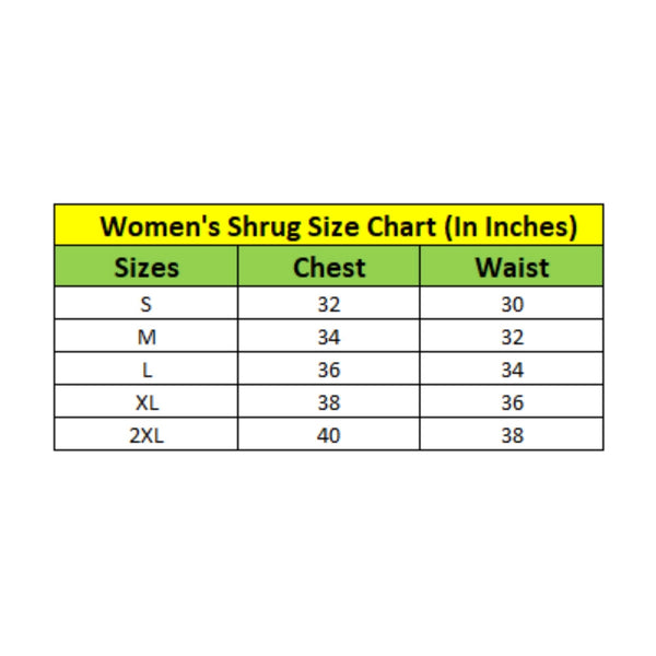 Blue Denim 3/4 Sleeve Shrug for Women - Solid Pattern Casual Outerwear