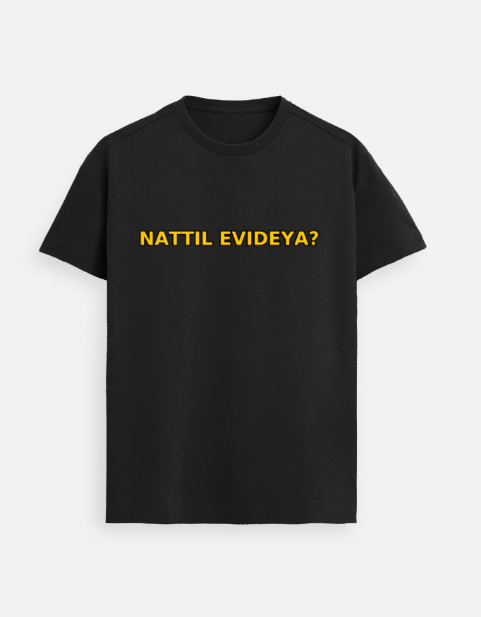 Nattil Evideya? - The Ultimate Malayali Icebreaker Tee